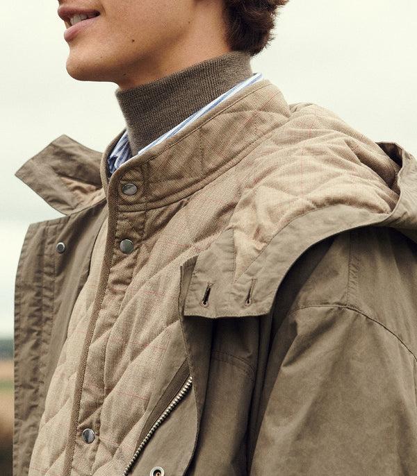 Purdey Men's Ridge Parka Jacket In Tobacco