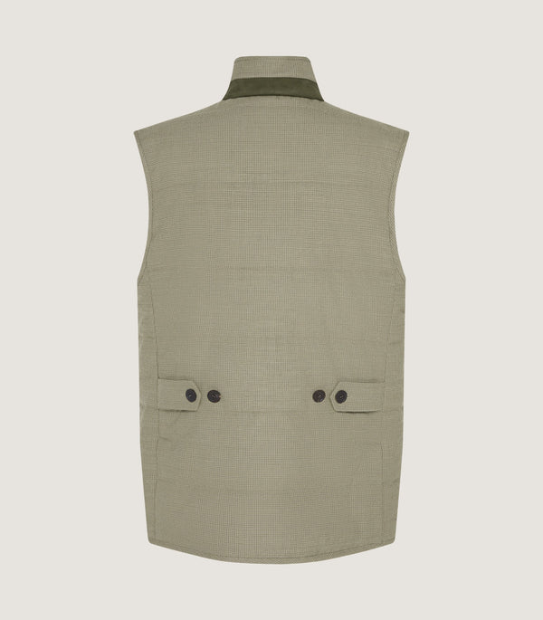 Purdey Men's Rothbury Gilet In Dark Peppercorn