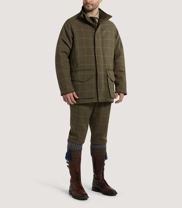 purdey Men's Tom Purdey Raglan Tweed Field Coat