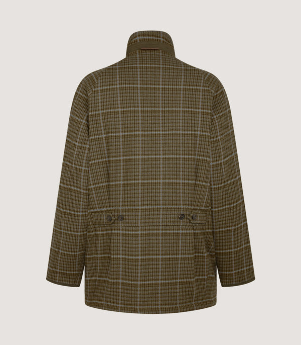purdey Men's Tom Purdey Raglan Tweed Field Coat
