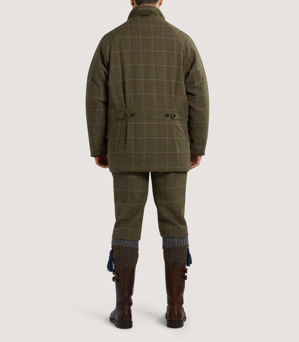 purdey Men's Tom Purdey Raglan Tweed Field Coat