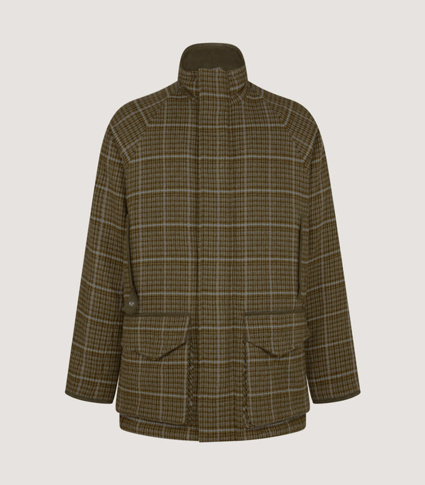 purdey Men's Tom Purdey Raglan Tweed Field Coat