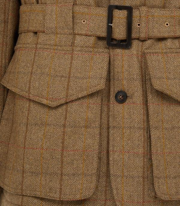 Purdey Men's Tweed Norfolk Jacket In Morar