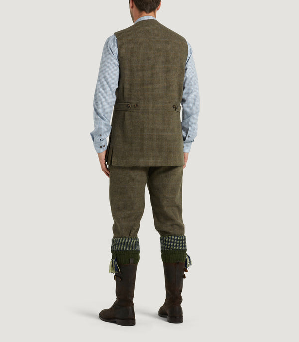 Purdey Men's Tweed Sporting Vest In Morlich