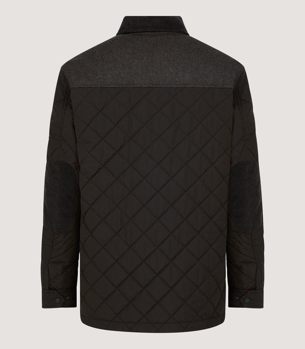 Purdey Men's Winchester Quilted Jacket In Walnut