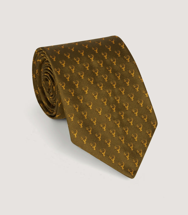 purdey Micro Stag Tie