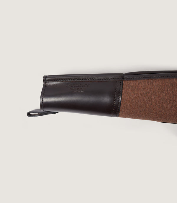 Purdey Nettle Canvas Gun Cover In Walnut