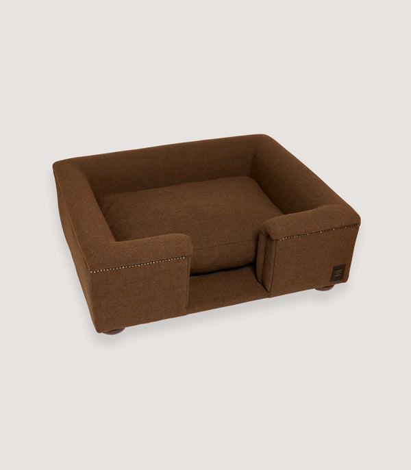 purdey Oakley Tweed Dog Bed