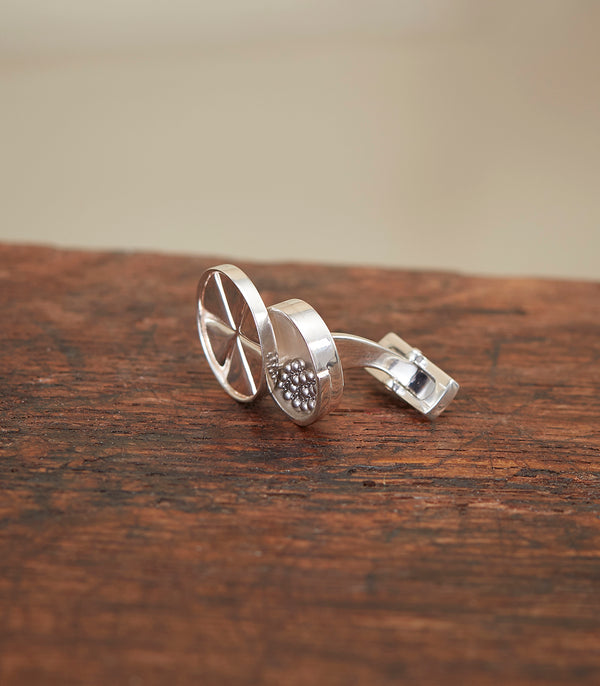 Purdey Opening Cartridge Cufflinks In Silver