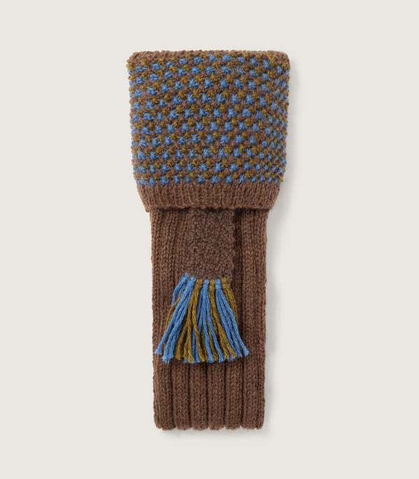 purdey Pentire Alpaca Field Sock In Coffee