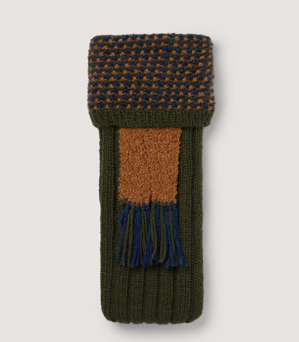 purdey Pentire Alpaca Field Sock In Moss