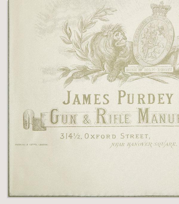 Purdey Purdey Oxford Street Pocket Square