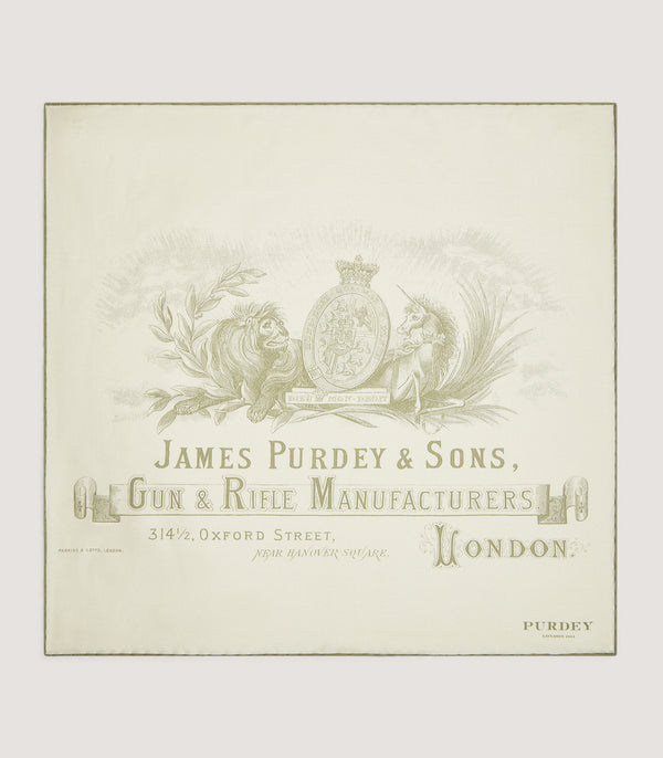 purdey Purdey Oxford Street Pocket Square