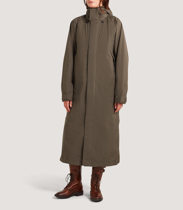 Purdey Stafford Lightweight Packable Cape In Drab