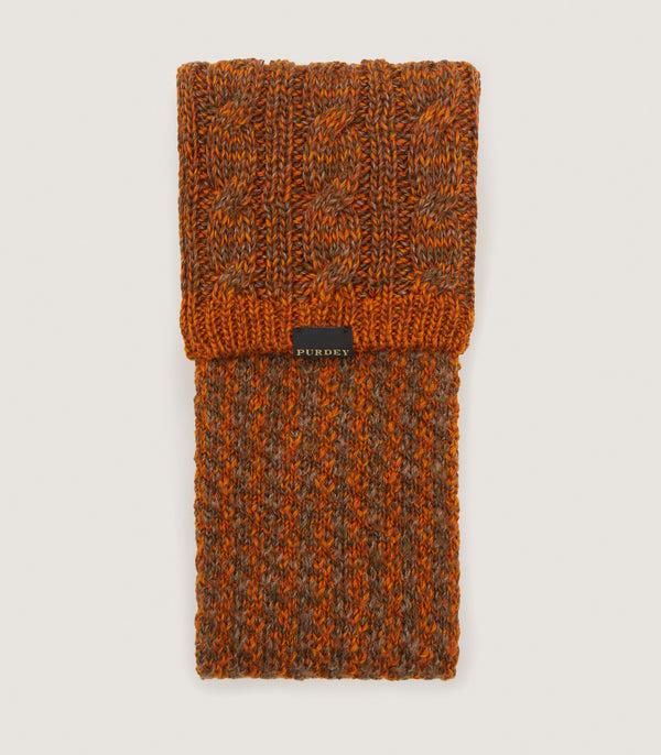 purdey Stornoway Socks in Gold Brown