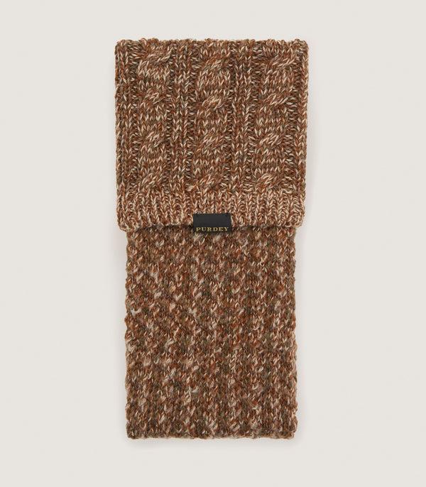 purdey Stornoway Socks in Taupe Brown