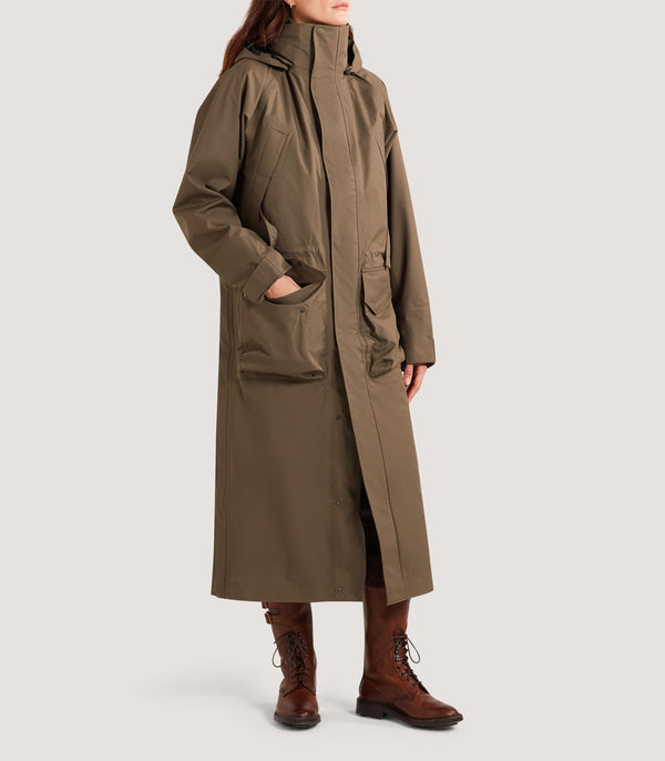 Purdey Technical Vatersay Sporting Cape II In Drab
