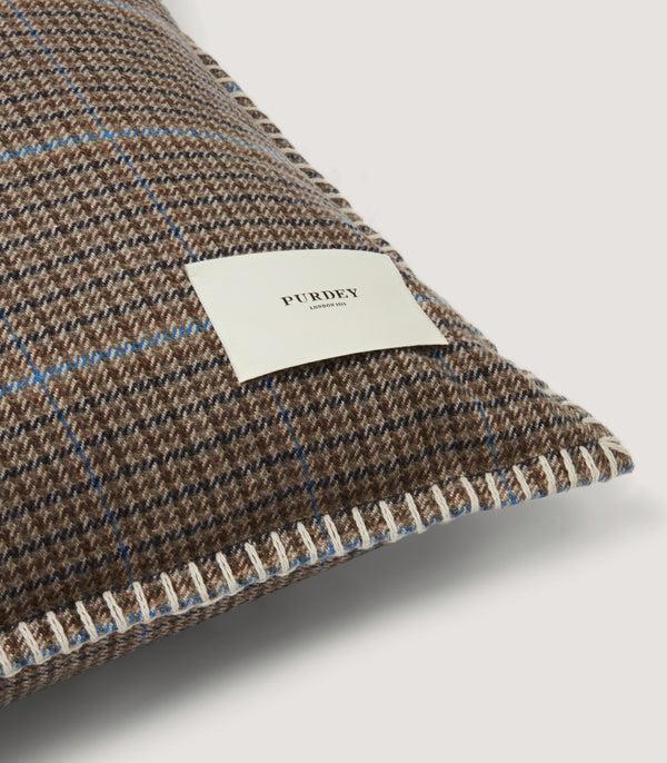 Purdey Tom Purdey Cashmere Tweed Cushion