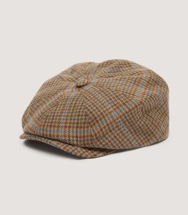 purdey Tom Purdey Dalby Tweed Bakerboy Cap