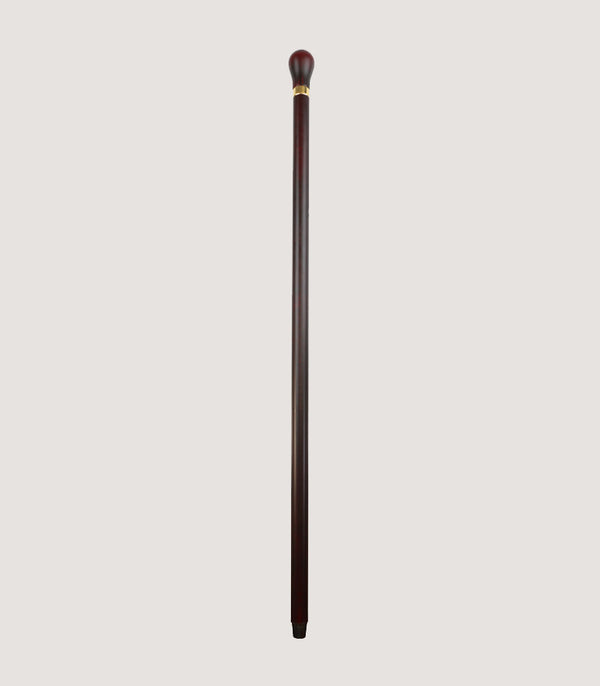 Purdey Turned Maple Tippling Stick With Flask