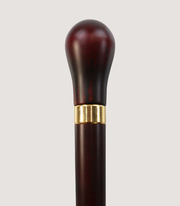 purdey Turned Maple Tippling Stick With Flask