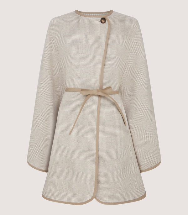 purdey Women's Connaught Cape in Stone