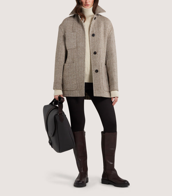 Purdey Women's Estate Coat In Pebble