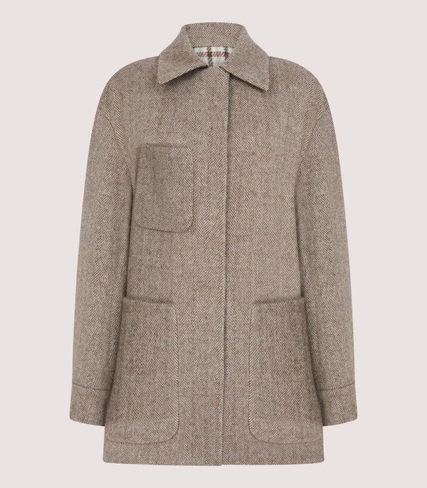 purdey Women's Estate Coat in Pebble