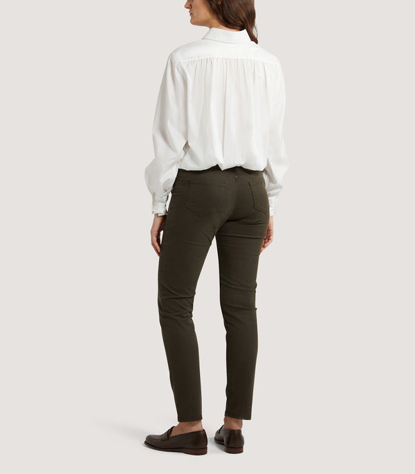 Purdey Women's Five Pocket Trouser In Loden