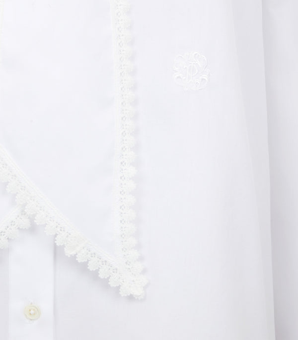 Purdey Women's Lace Stand Collar Shirt