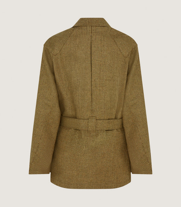 Purdey Women's Lightweight Norfolk Jacket In Moss