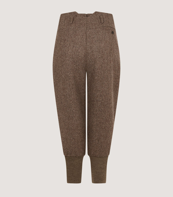 Purdey Women's Lightweight Tweed Breeks In Heather
