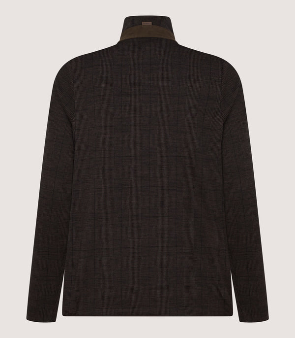 Purdey Women's Merino Tech Jersey Jacket In Bark