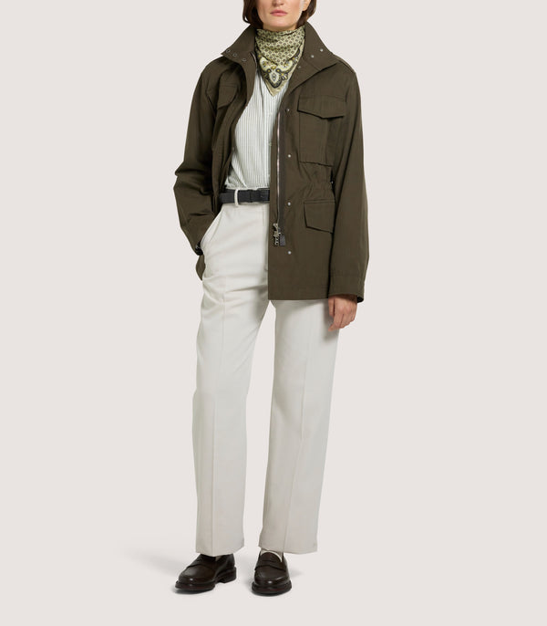 Purdey Women's Olive Field Jacket