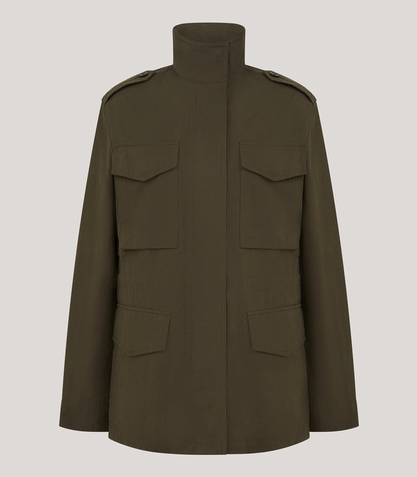 purdey Women's Olive Field Jacket
