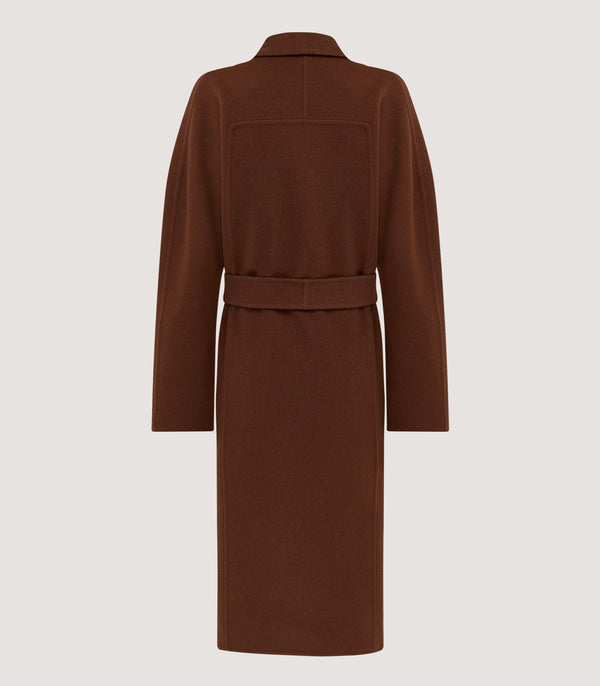 Purdey Women's Portman Coat In Dark Umber