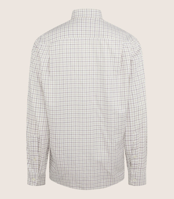 Purdey Women's Tattersall Shooting Shirt In Camel