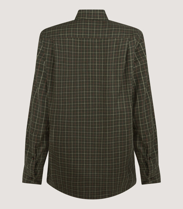 Purdey Women's Tattersall Shooting Shirt In Loden