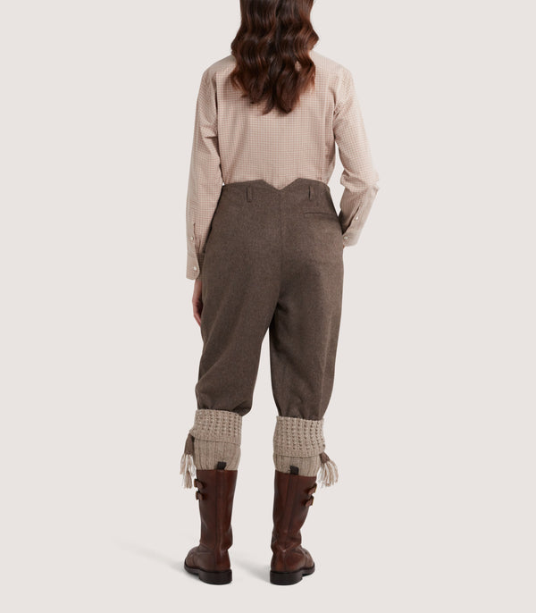 Purdey Women's Tattersall Sporting Shirt In Rose