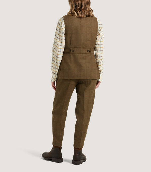 Purdey Women's Tech Tweed Sporting Vest In Lomond