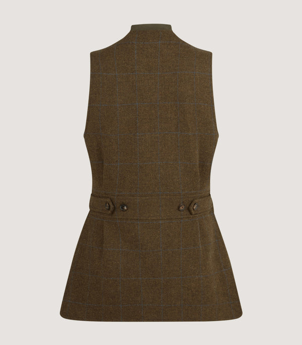 Purdey Women's Tweed Shooting Vest In Oakley