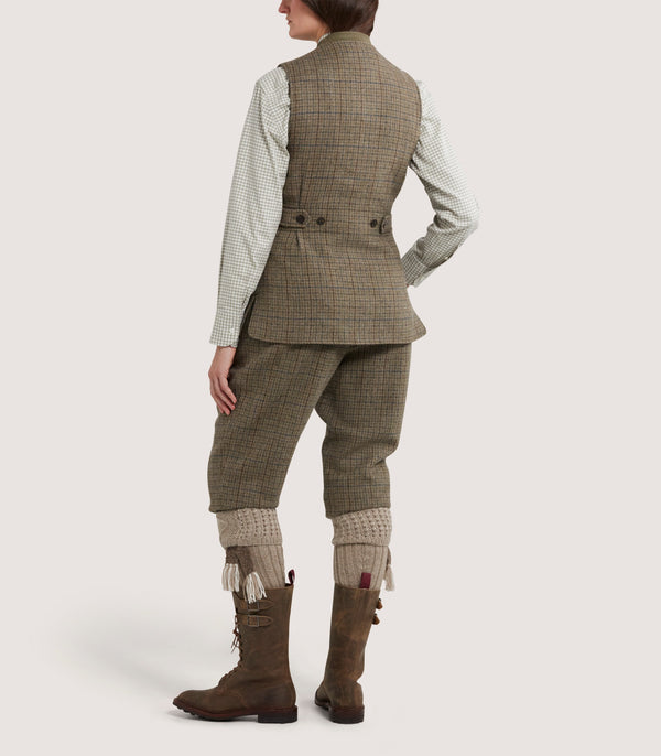 Purdey Women's Tweed Sporting Vest In Maree