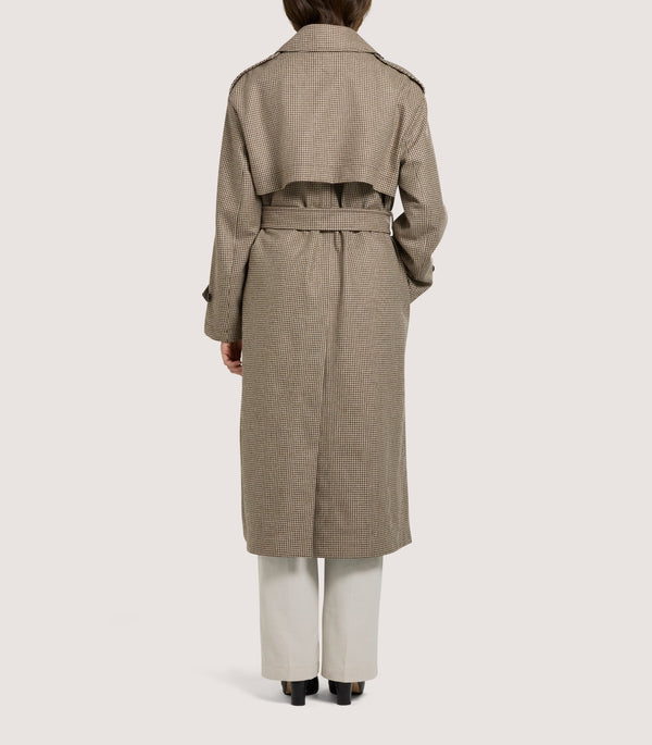 Purdey Women's Walnut Hanover Trench Coat