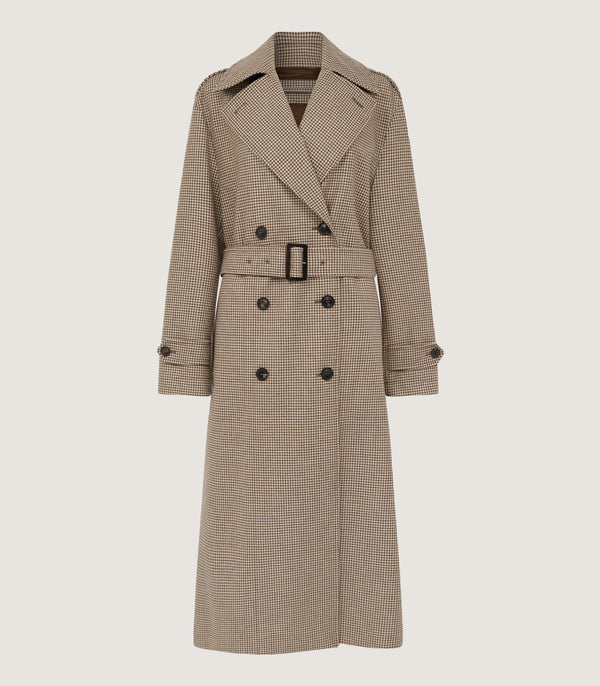 purdey Women's Walnut Hanover Trench Coat
