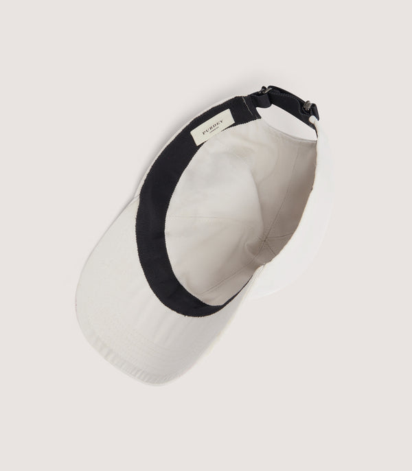 Purdey Wool Cotton Baseball Cap In Stone