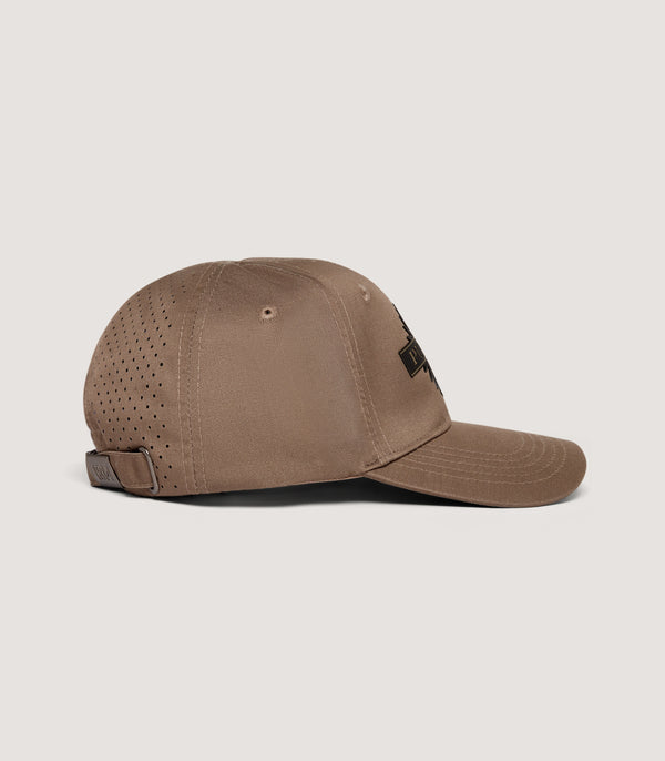 Purdey Technical Cotton Starburst Baseball Cap In Drab