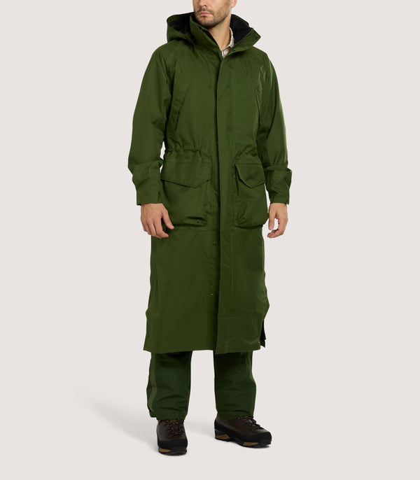 Purdey Technical Vatersay Sporting Cape In Rifle Green