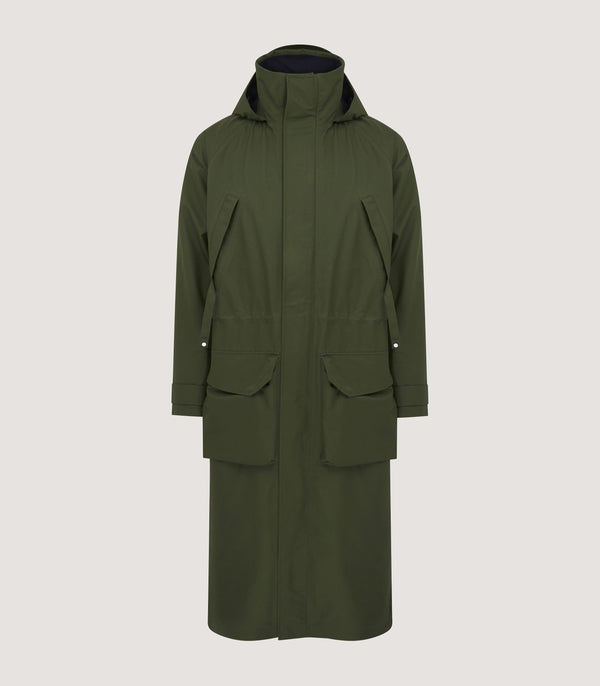 purdey Technical Vatersay Sporting Cape In Rifle Green