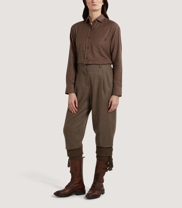 Purdey Women's Cashmere Mix Tweed Shooting Trouser In Percy