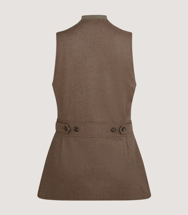 Purdey Women's Cashmere Tweed Shooting Vest In Percy